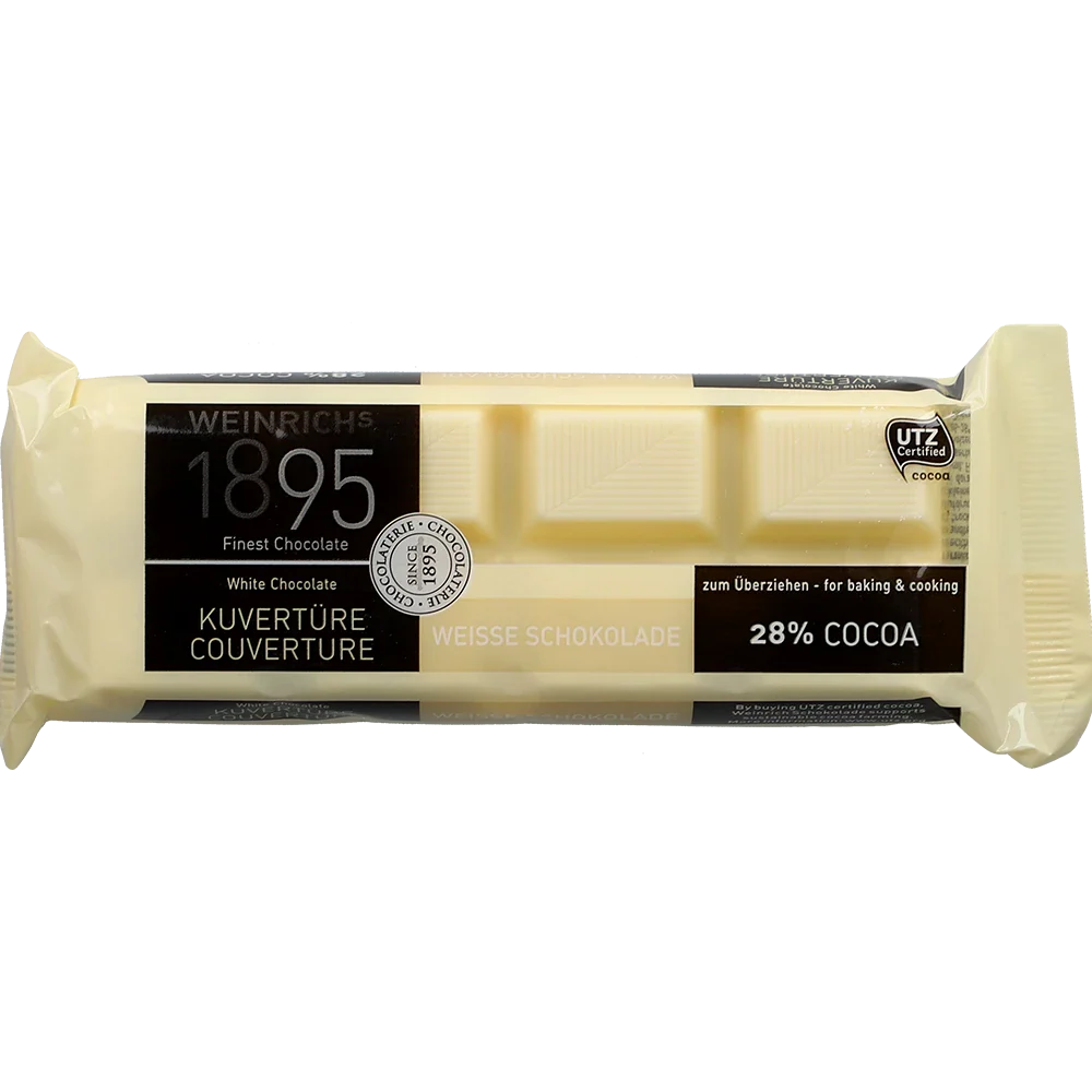 Weinrich Kuvertüre Weisse Schokolade
