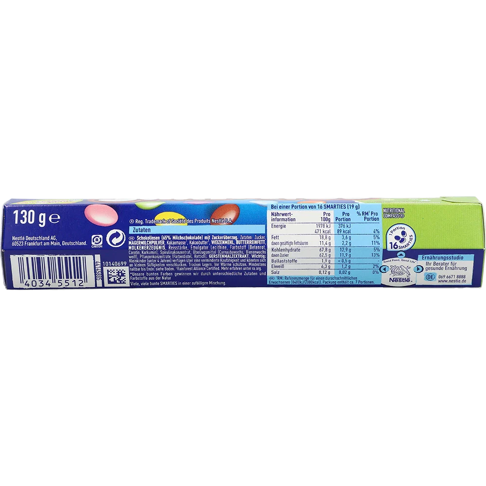 Nestlé Smarties Riesenrolle