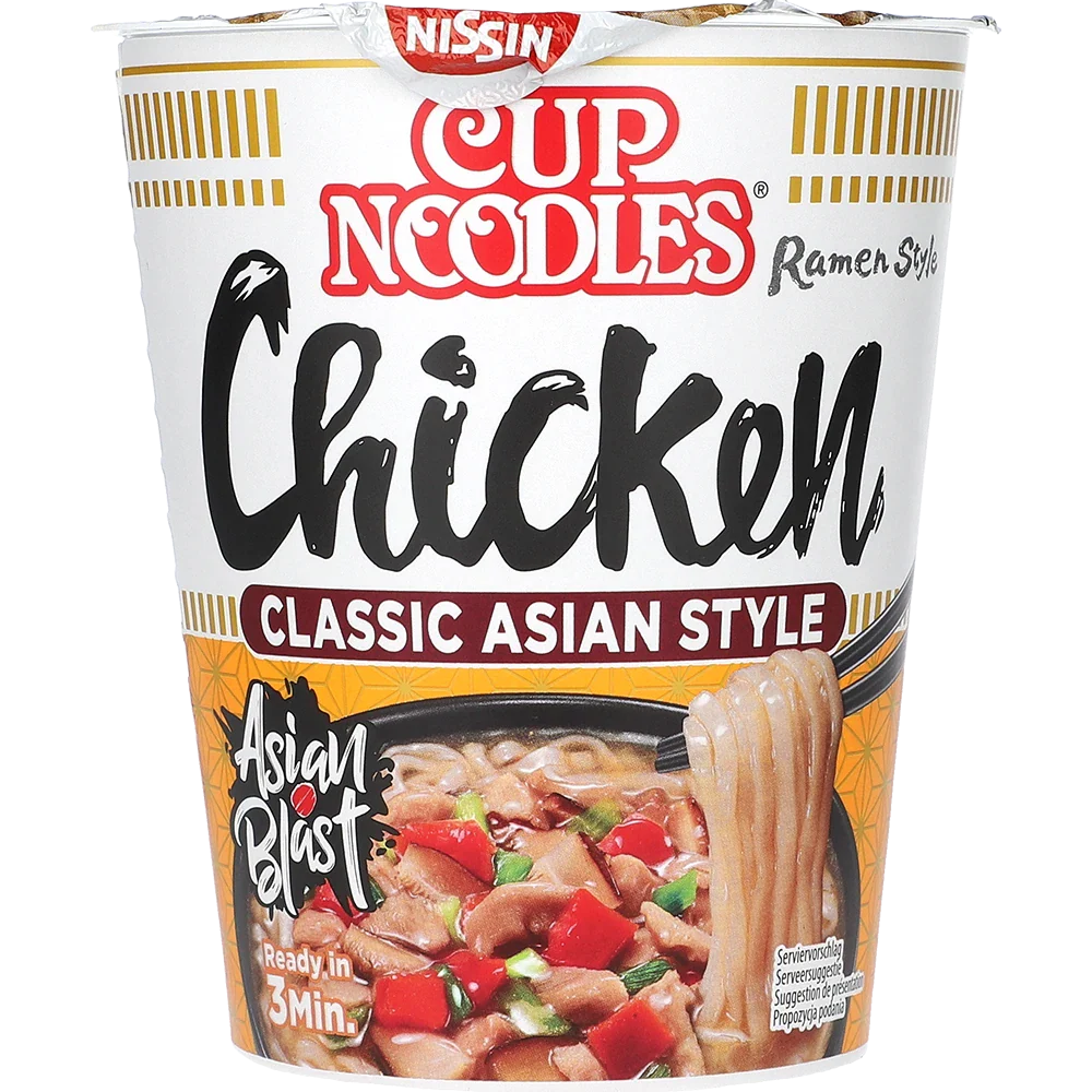 Nissin Cup Noodles Ingefær Kylling