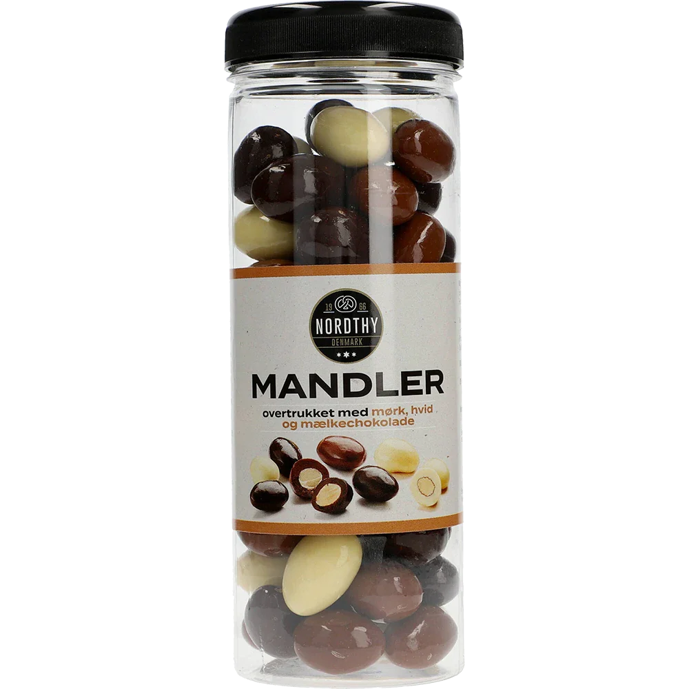 Nordthy Mandler mørk, hvid & mælk