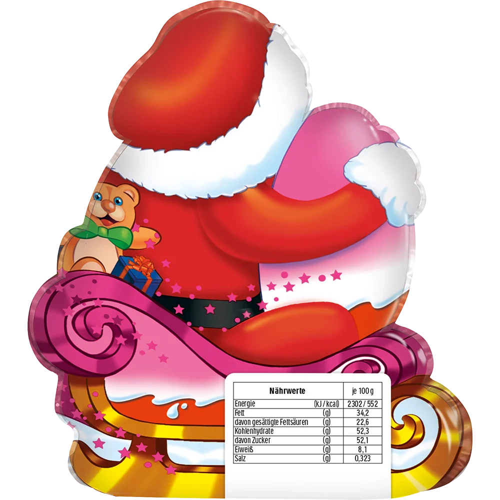 Ferrero Kinder Rosa Julemand med overraskelse