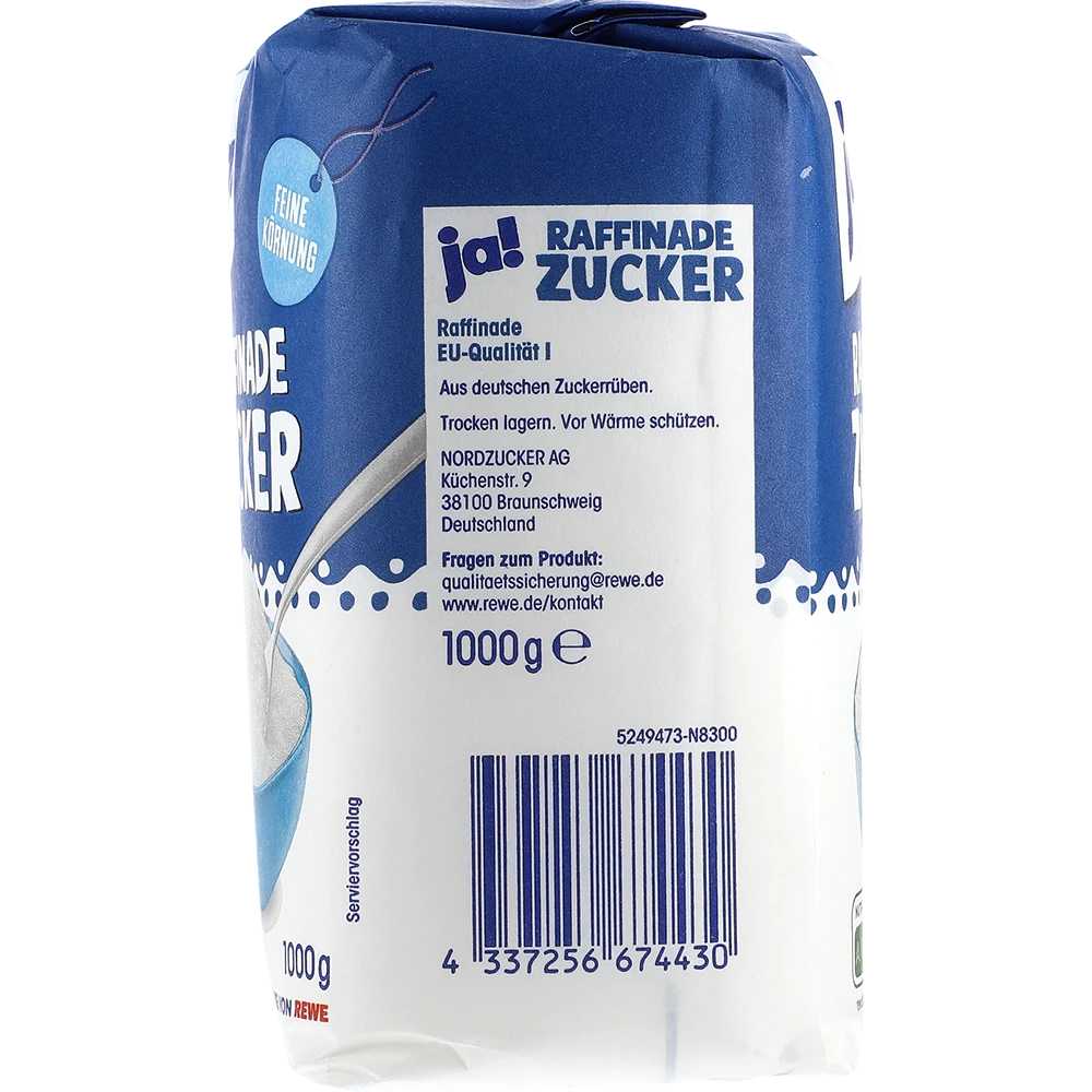 ja! Raffinade Zucker