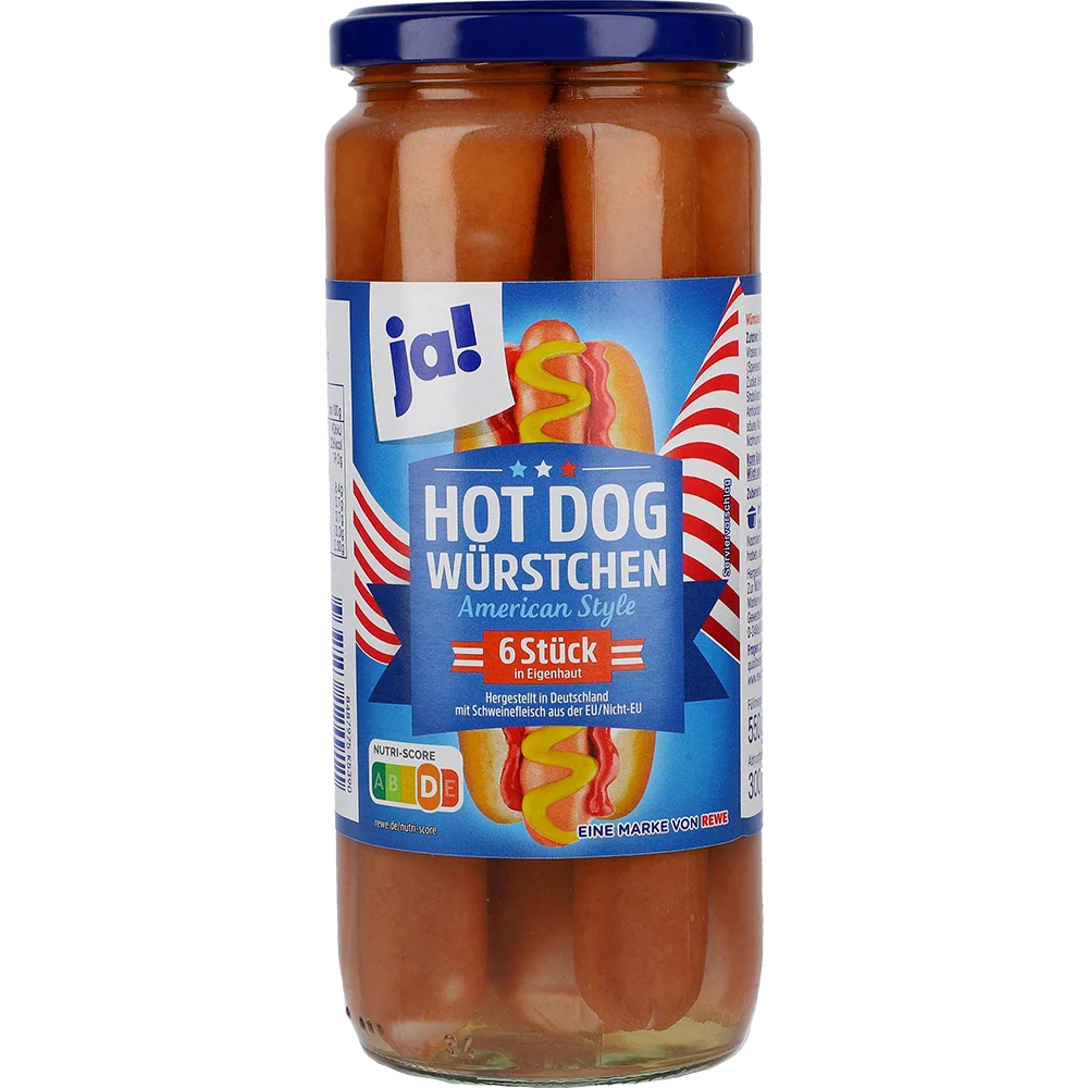 ja! Hot Dog Würstchen