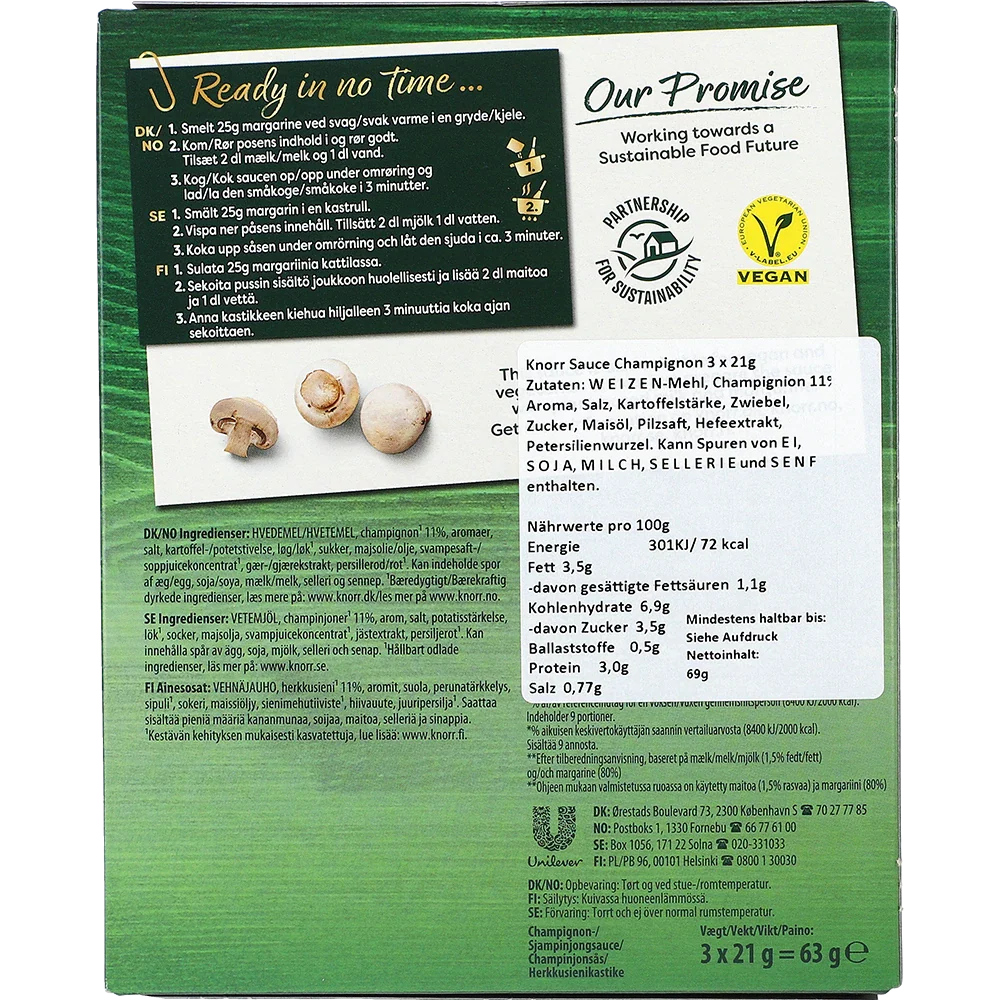 Knorr Sauce Champignon