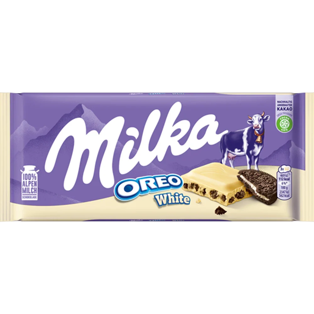 Mondelez Milka Kaka Vit Oreo