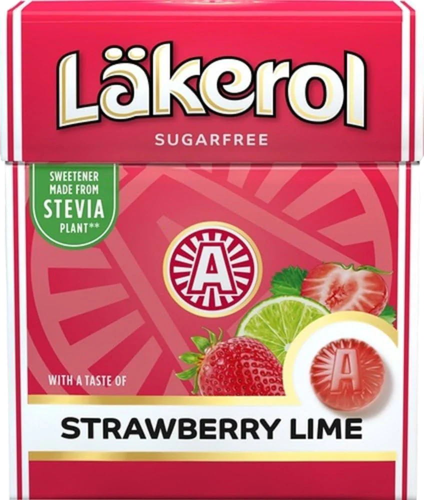 Cloetta Läkerol Big Pack Strawberry Lime