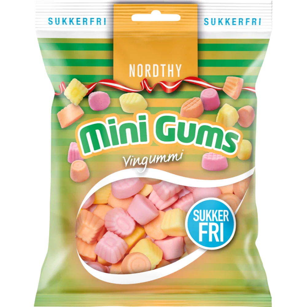 Nordthy Sockerfria Minigummin