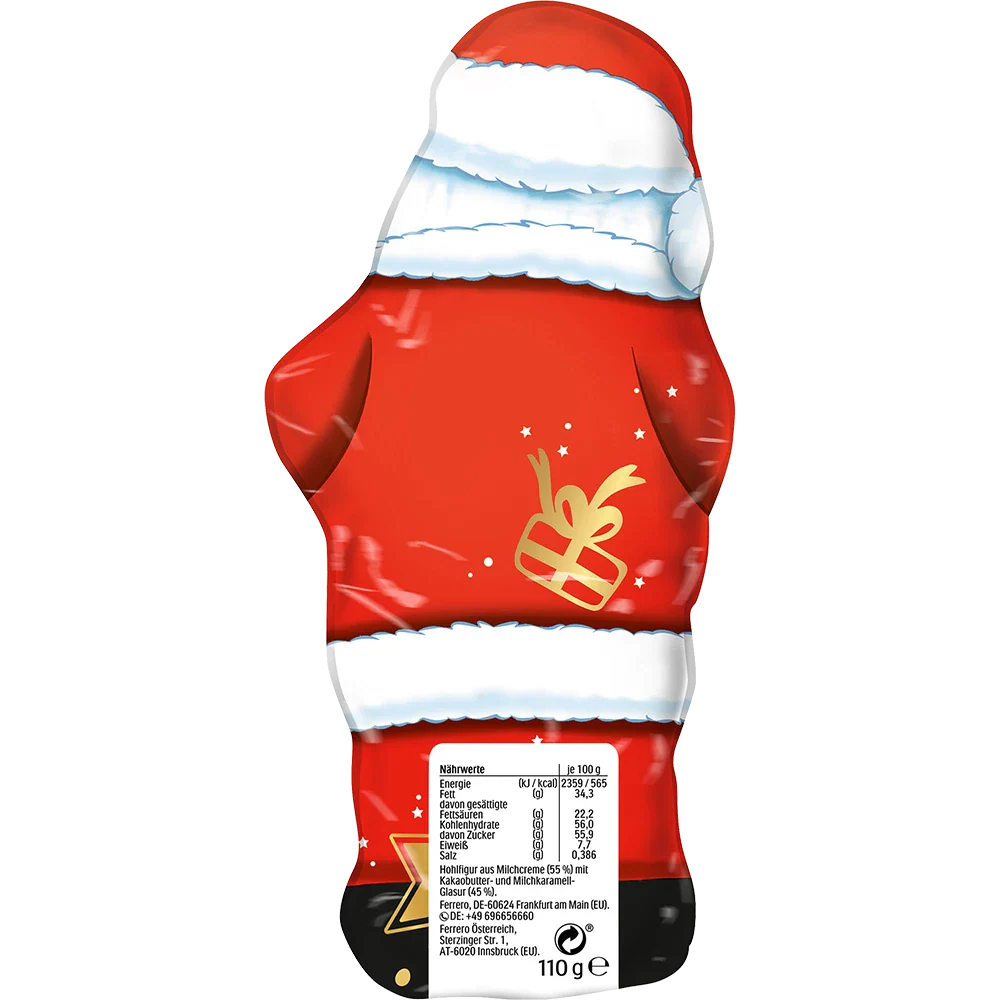 Ferrero Kinder Jultomte Milky Caramel