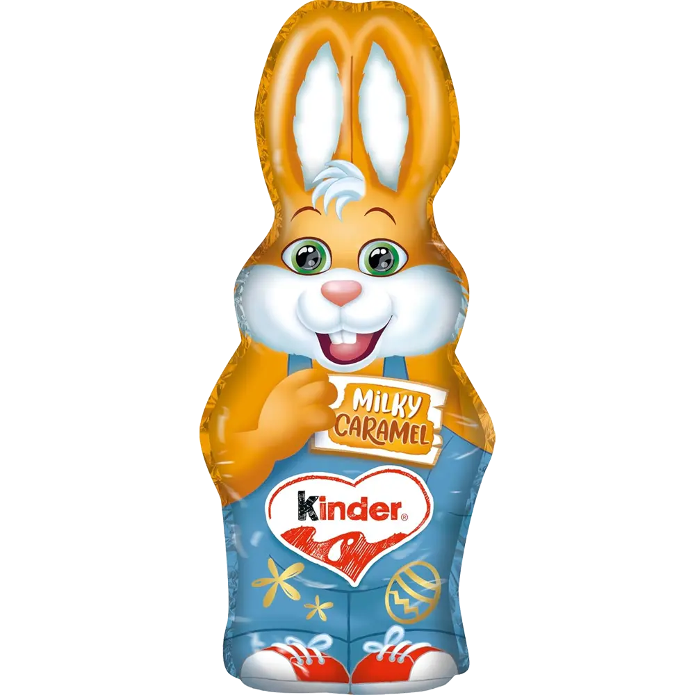 Ferrero Kinder Påskehare Milky Caramel