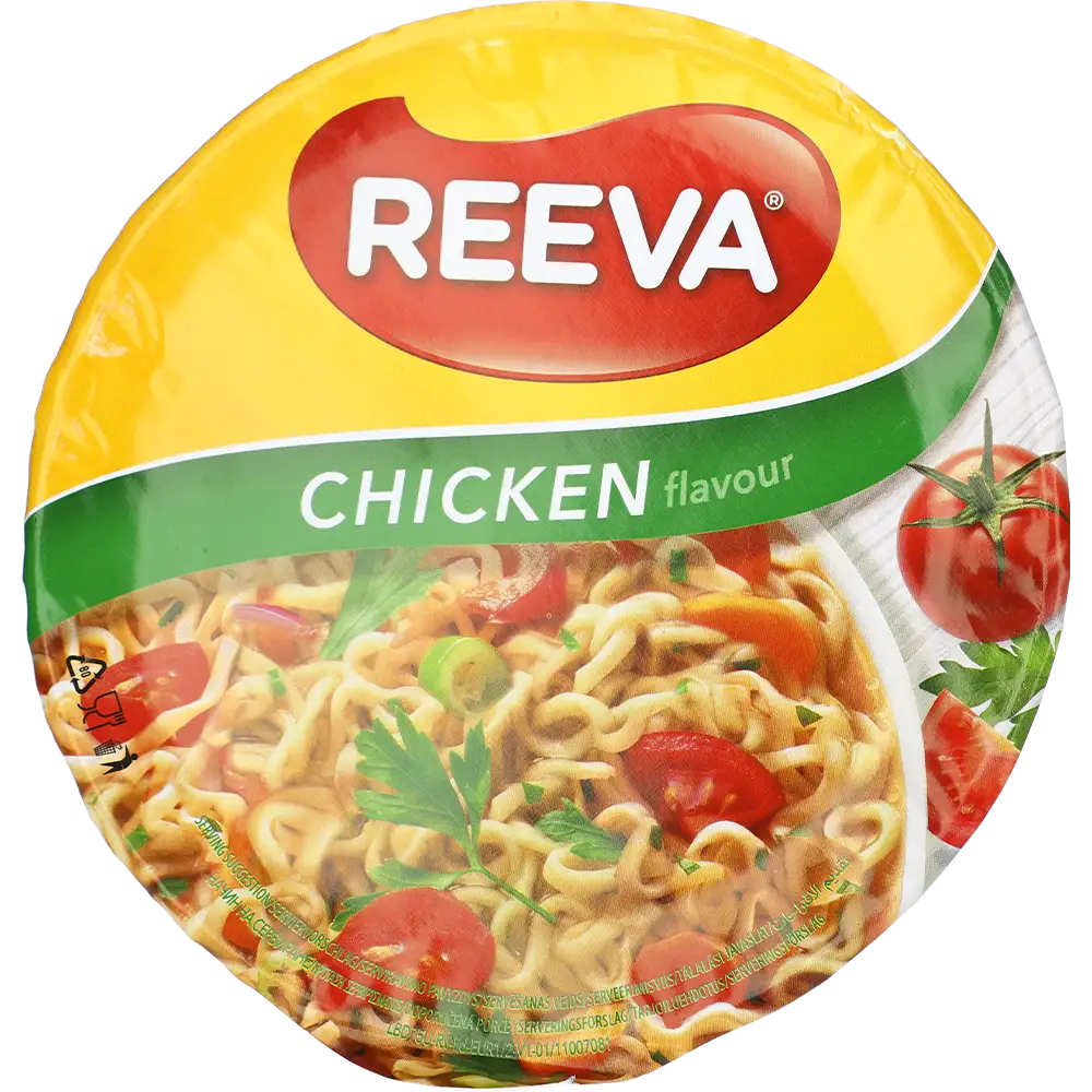 Reeva Big Bowl Instantnudlar Grönsak