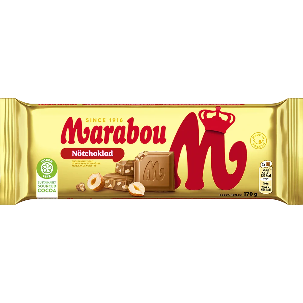 Marabou Nøddechokolade