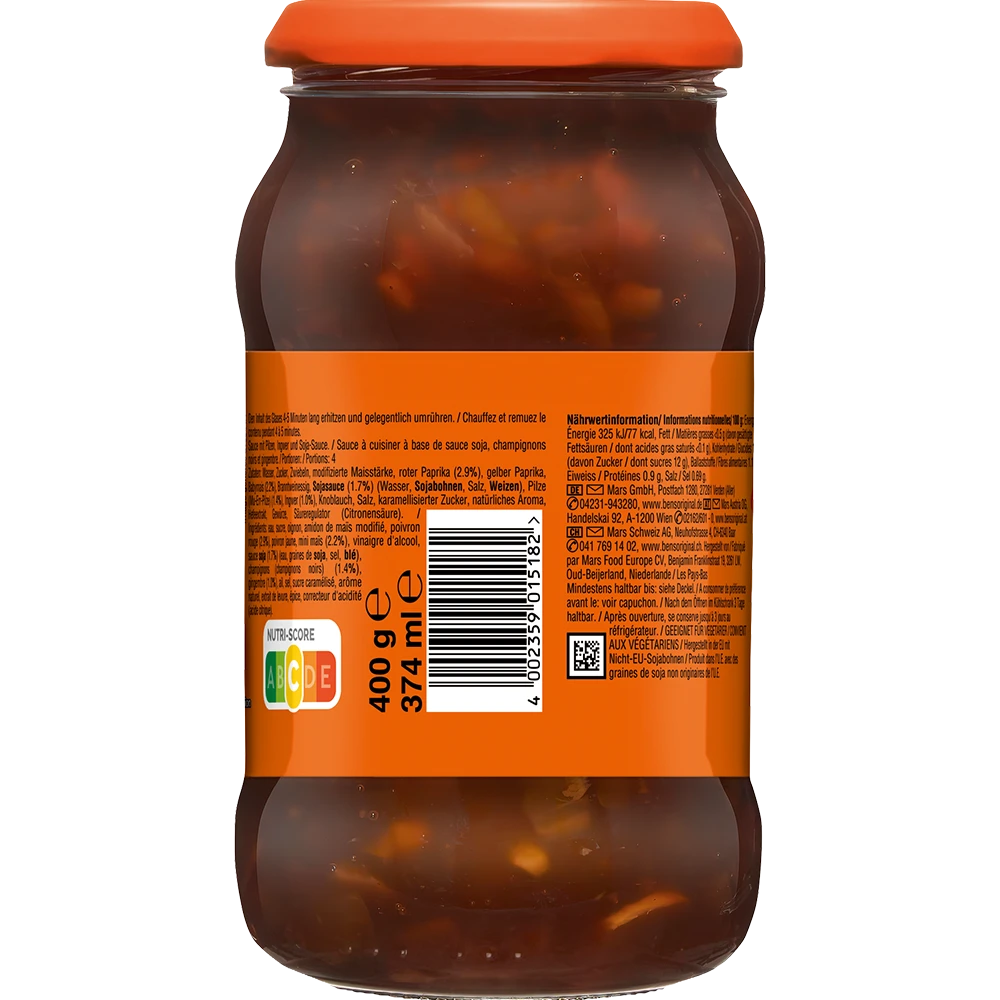 Ben's Original Sauce Kantonesisch pikant