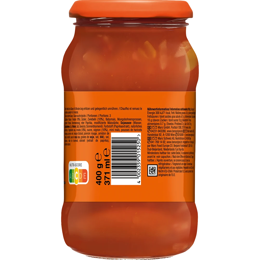 Ben's Original Sauce Süss-Sauer pikant