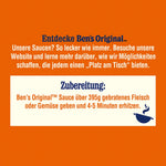Ben's Original Sauce Süss-Sauer ohne Zuckerzusatz