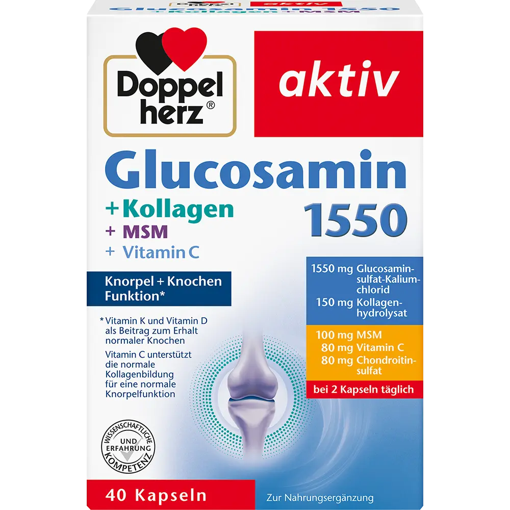 DH Glucos.1500+Kollagen, MSM,C-vitamin