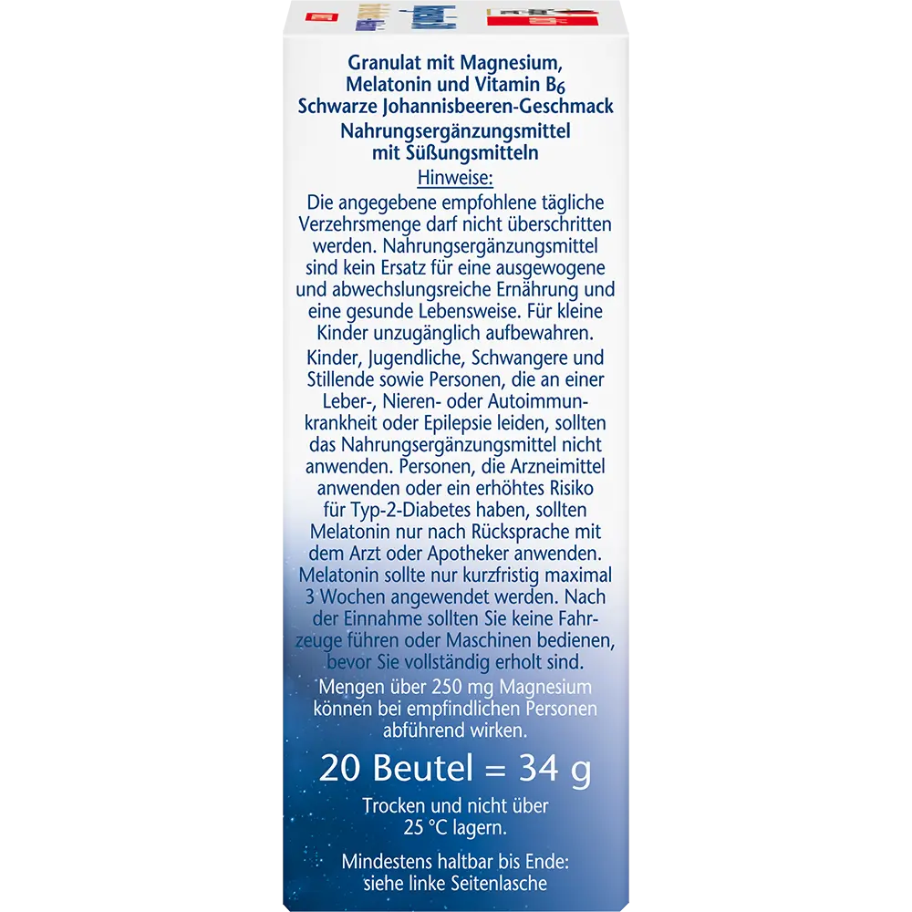 DH Magnesium 500 für die Nacht+Melaton. DIRECT