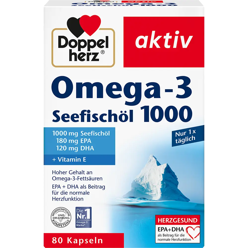 DH Omega-3 Fiskolja 1000 mg