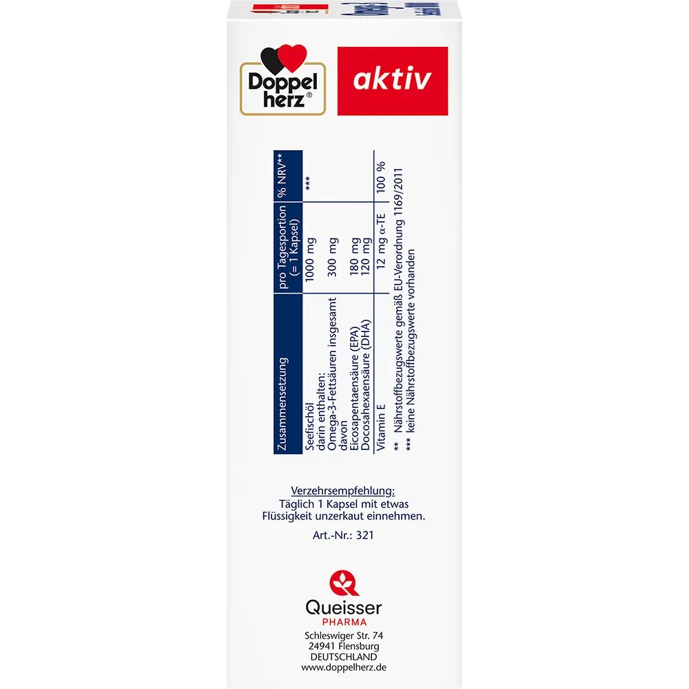 DH Omega-3 Havfiskeolie 1000mg