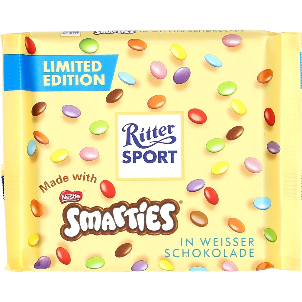 Ritter Sport Smarties hvid