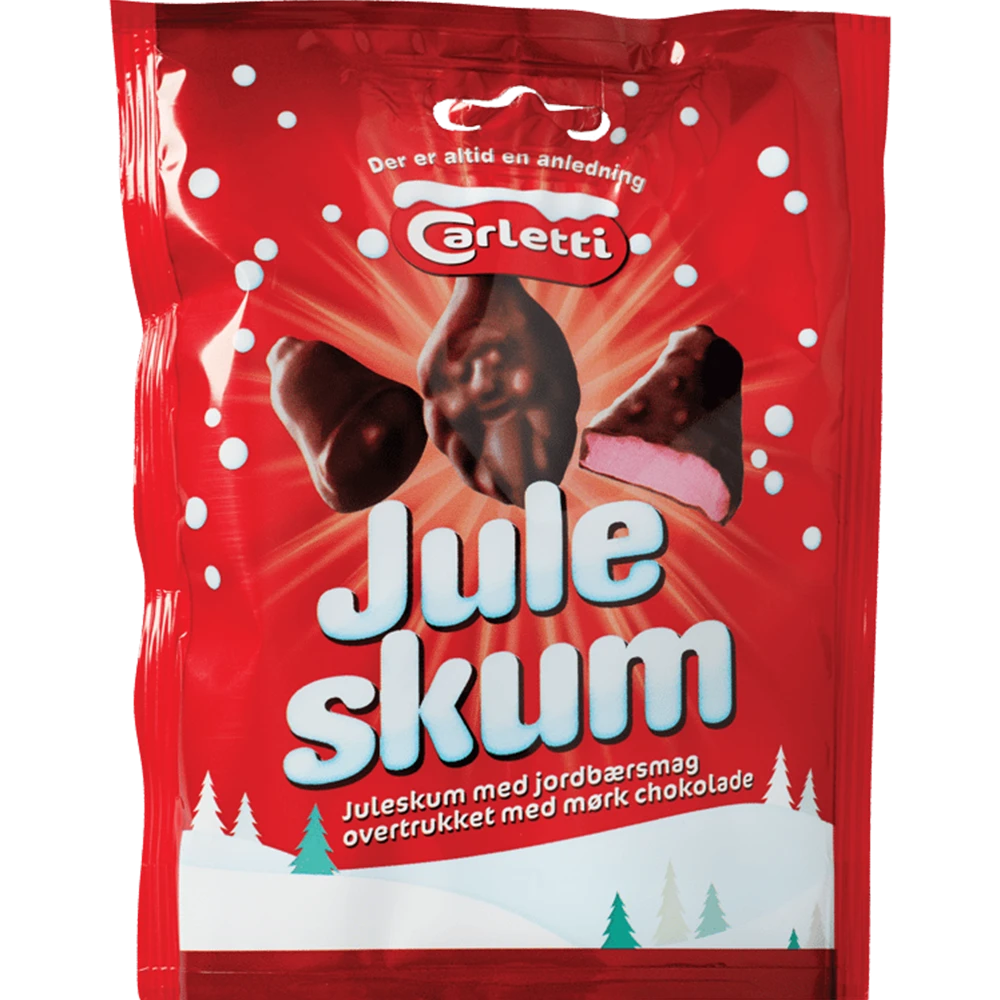 Carletti Juleskum Dunkle Schokolade