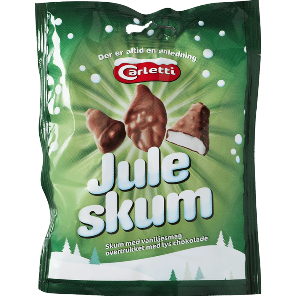 Carletti Juleskum Vanille mit Vollmilchschockolade