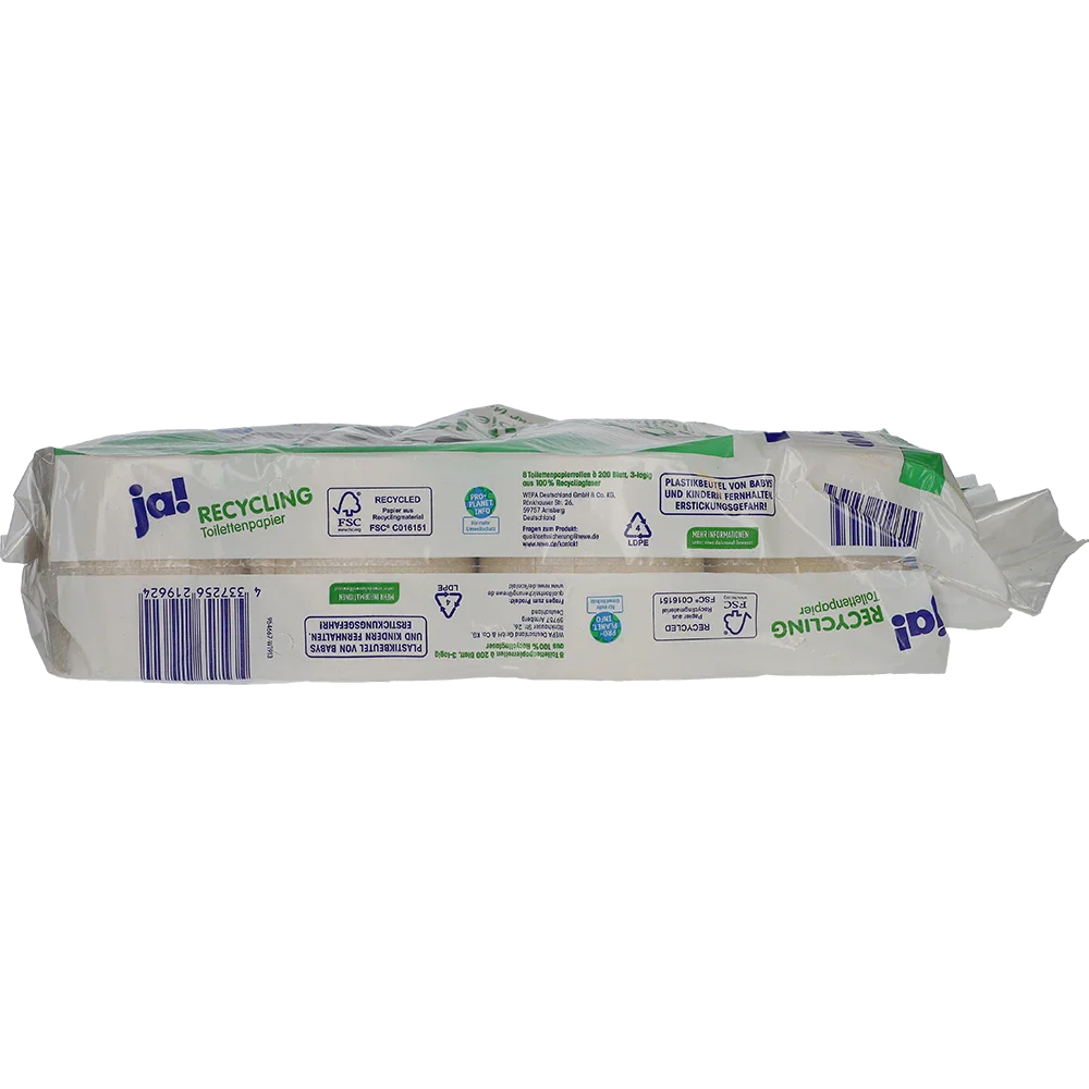 ja! Toilettenpapier Hybrid 3lagig 200 Blatt