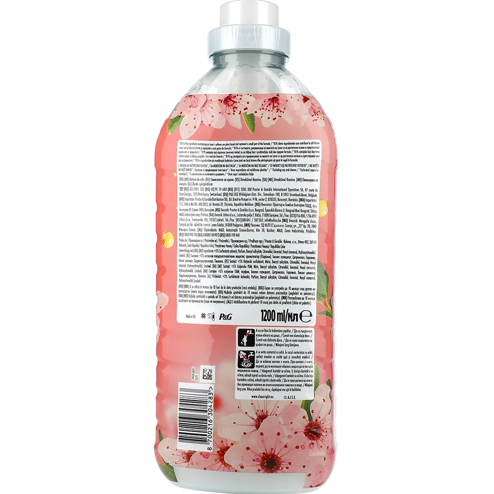 Lenor skyllemiddel kirsebærblomst
