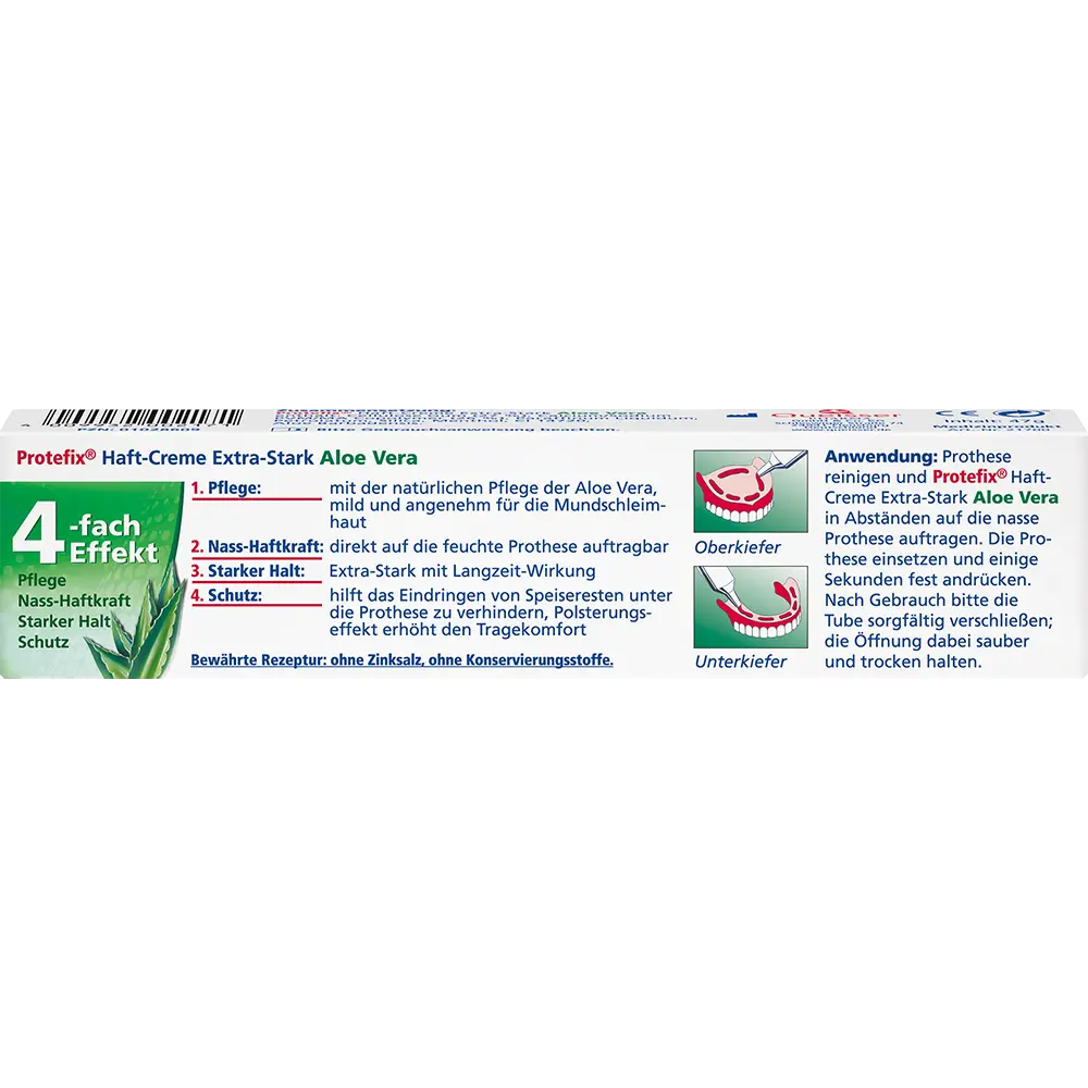Protefix Haft-Creme mit Aloe Vera