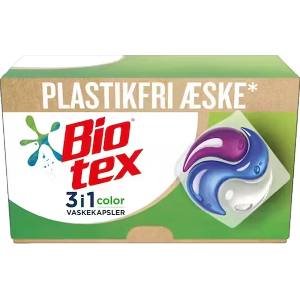 Biotex Vaskekapsler 3i1 Hvid 12 vaske