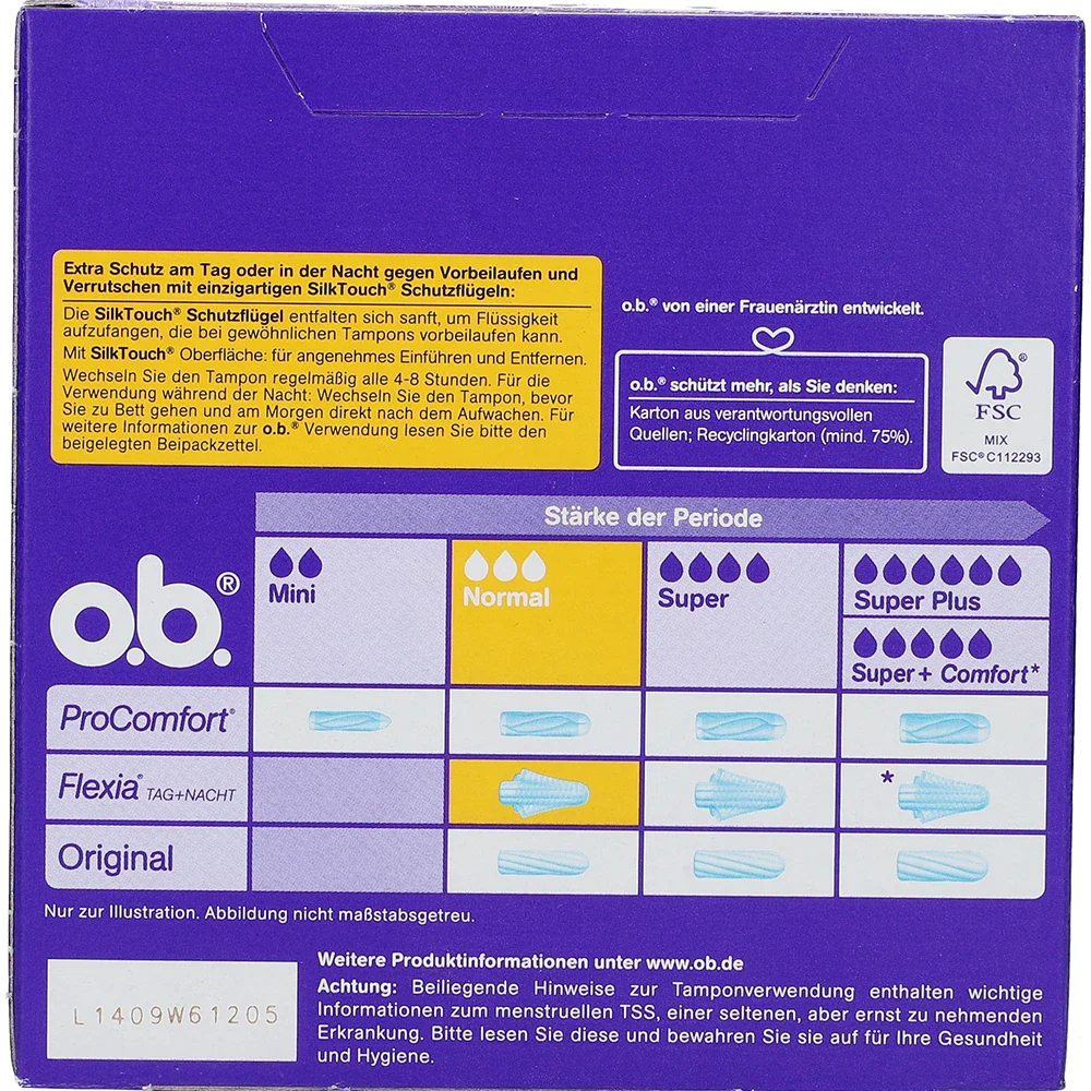 OB Tampons Flexia Dag & Natt