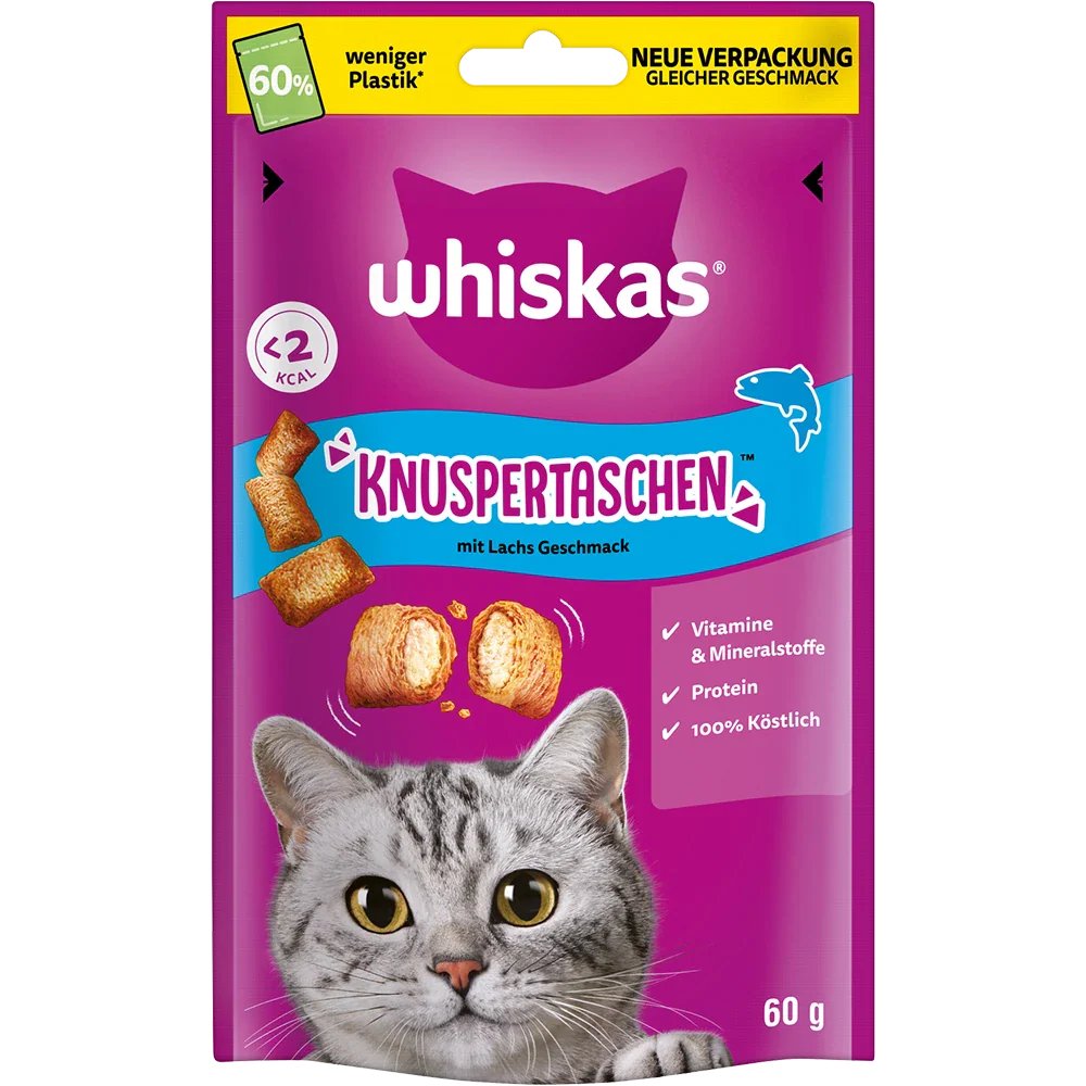 Whiskas Knuspertaschen mit Lachs