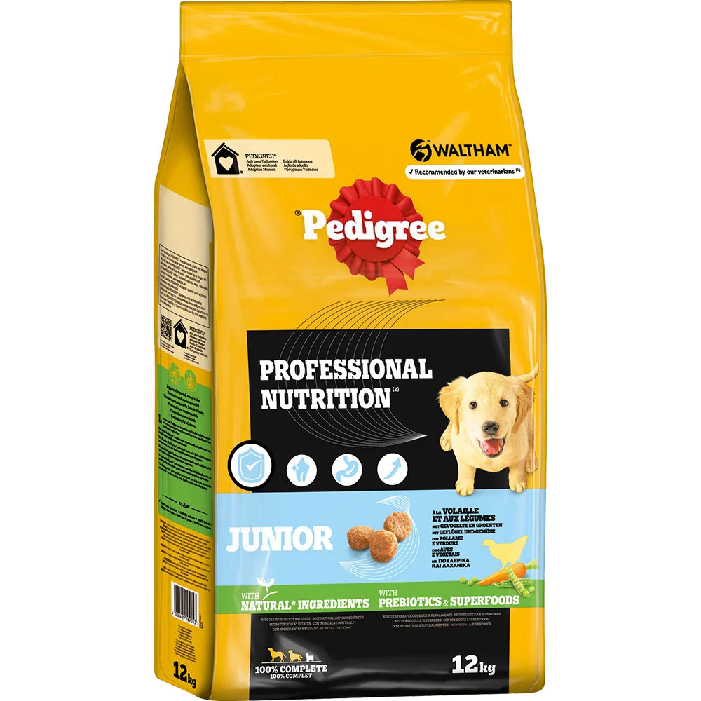 Pedigree PN Junior Fjerkræ og Grøntsager