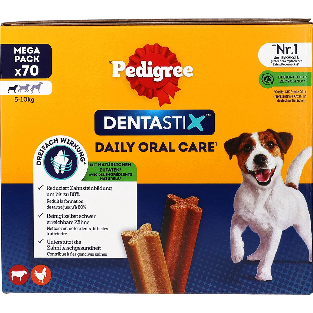 Pedigree DentaStix MP för små hundar 70-pack