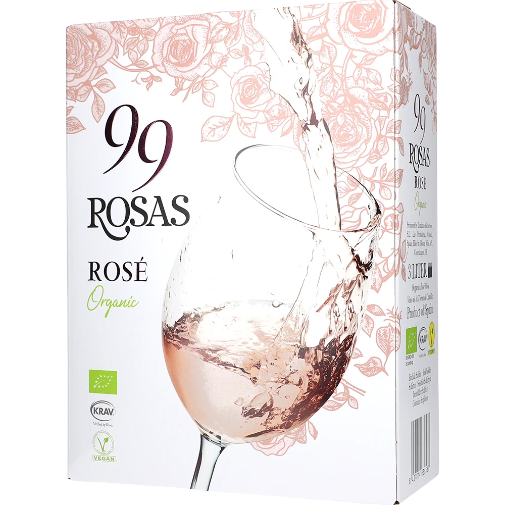 Restposten 99 Rosas Organic White 3l BIB 12%