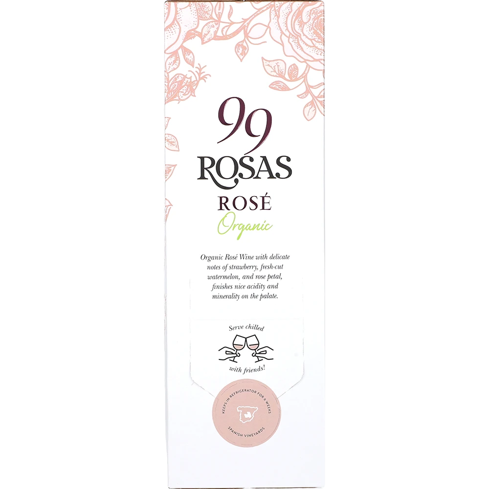 Restposten 99 Rosas Organic White 3l BIB 12%